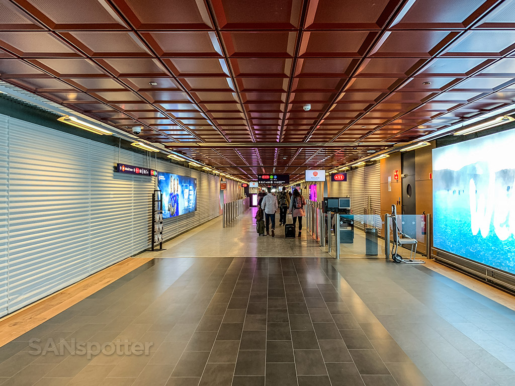 Inside of the Keflavík airport 2018