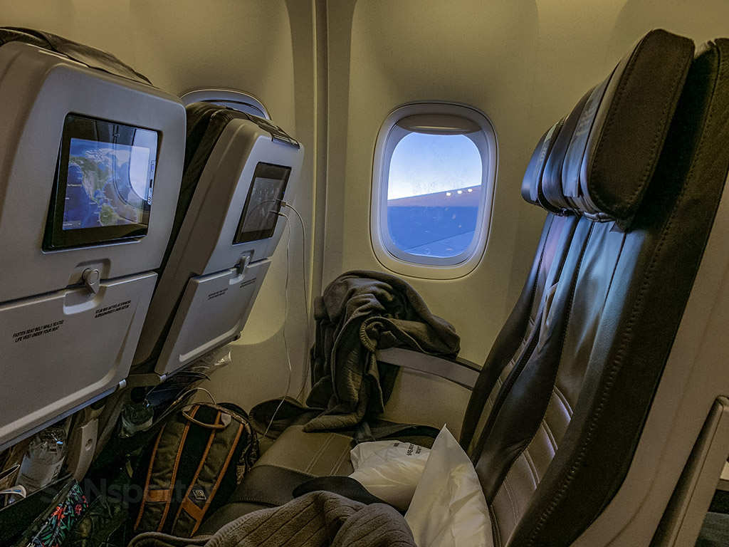 Icelandair 767-300 economy window seats