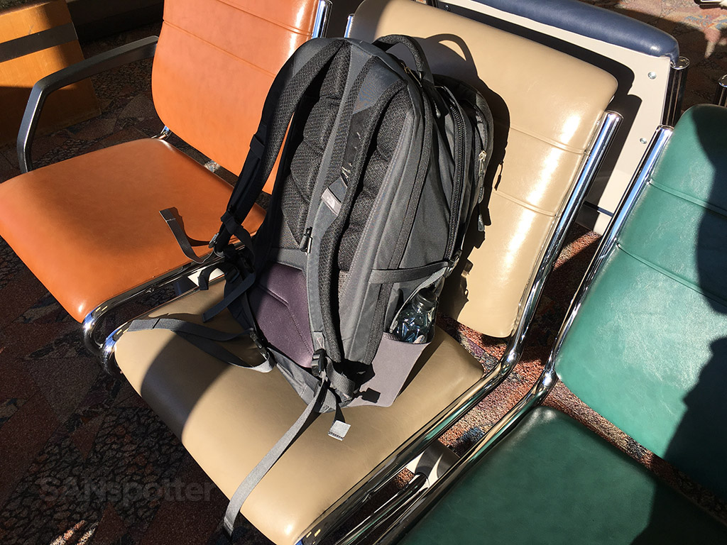 Calgary airport seat colors and styles in 2016